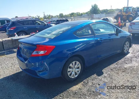 2012 Honda Civic Lx из США, поврежденный, VIN 2HGFG3B58CH551908